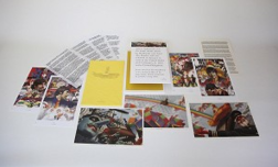 Alex Ross Superhero Artwork Beatles Lithograph Set (Set of 7)